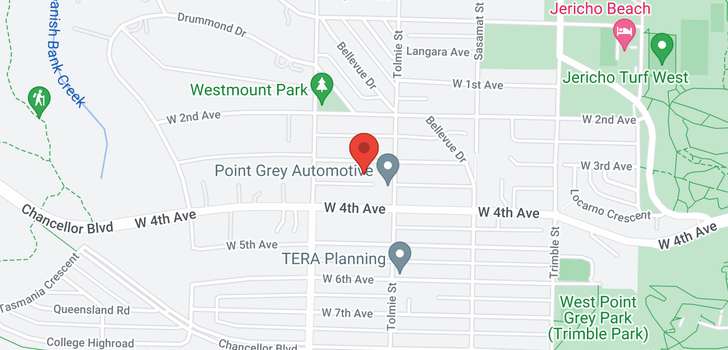 map of 4636 W 3RD AVENUE